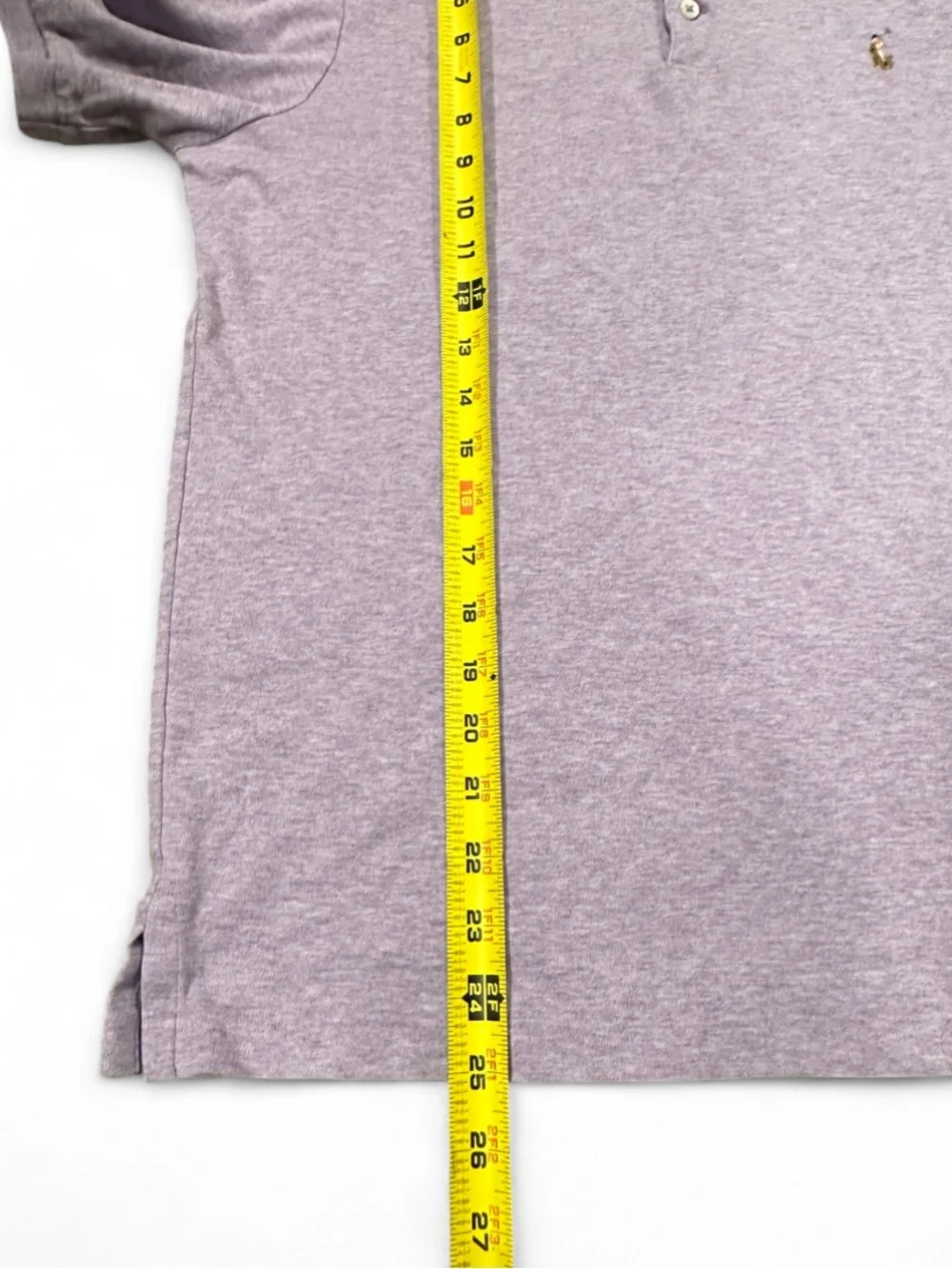 Polo Ralph Lauren Lavender Short-Sleeve Classic Fit Shirt Size Men’s Medium